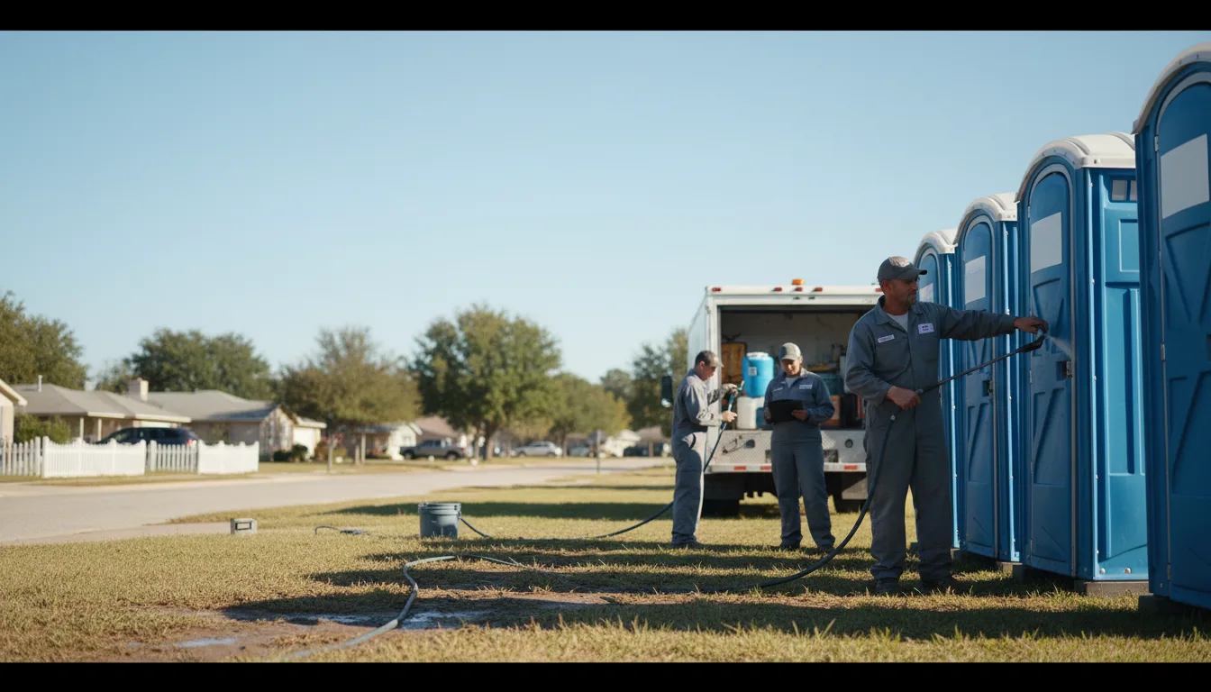 Long-Term Portable Toilet Rental in Ringold, OK near me